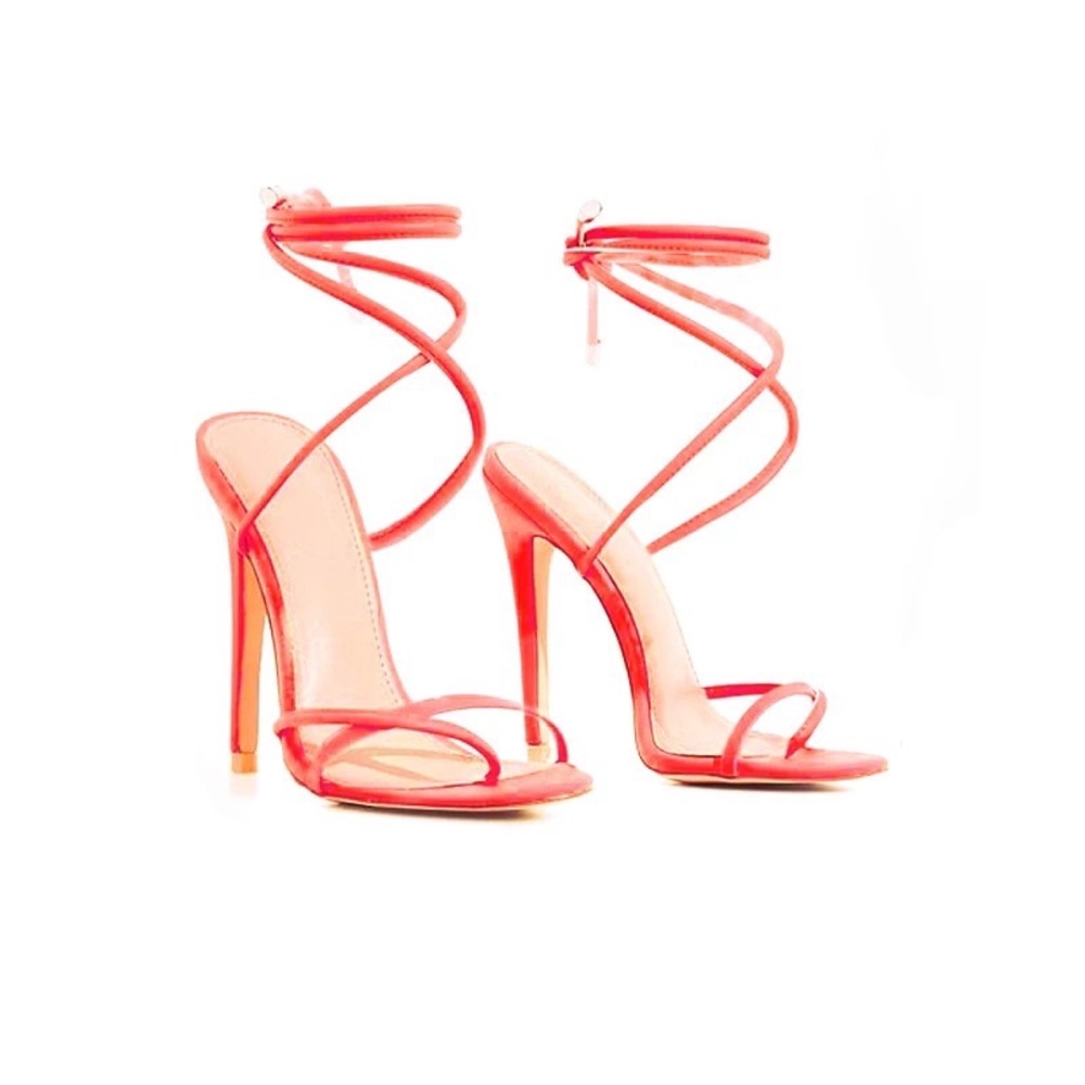 Lace up heels